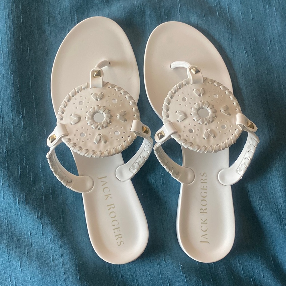Jack Rogers flip flops size 8